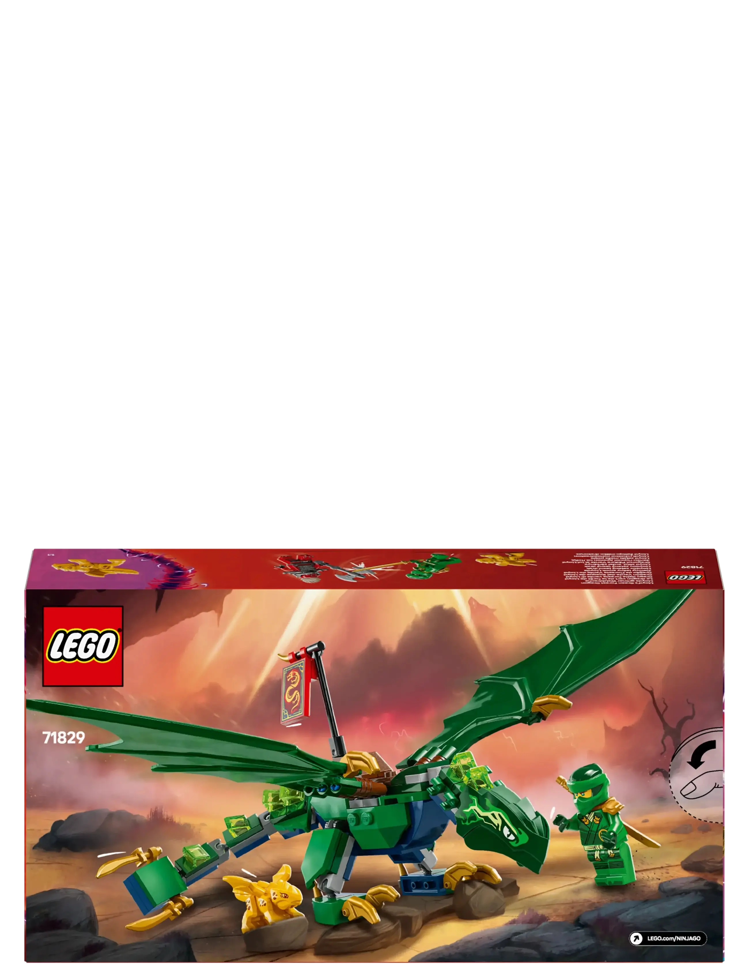 LEGO - Lloyd’s Green Forest Dragon Toy 71829 - lego ninjago - multi - 5