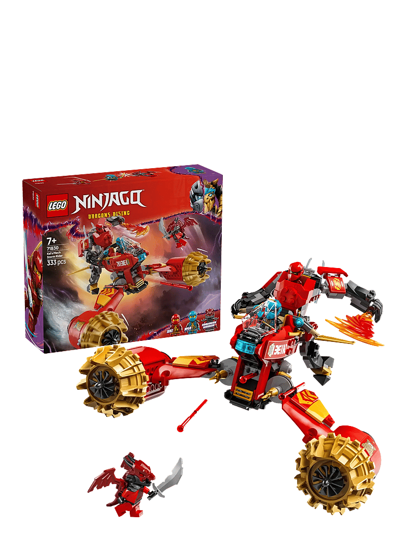 LEGO - Kai’s Mech Storm Rider Combo Ninja Toy 71830 - lego ninjago - multi - 0