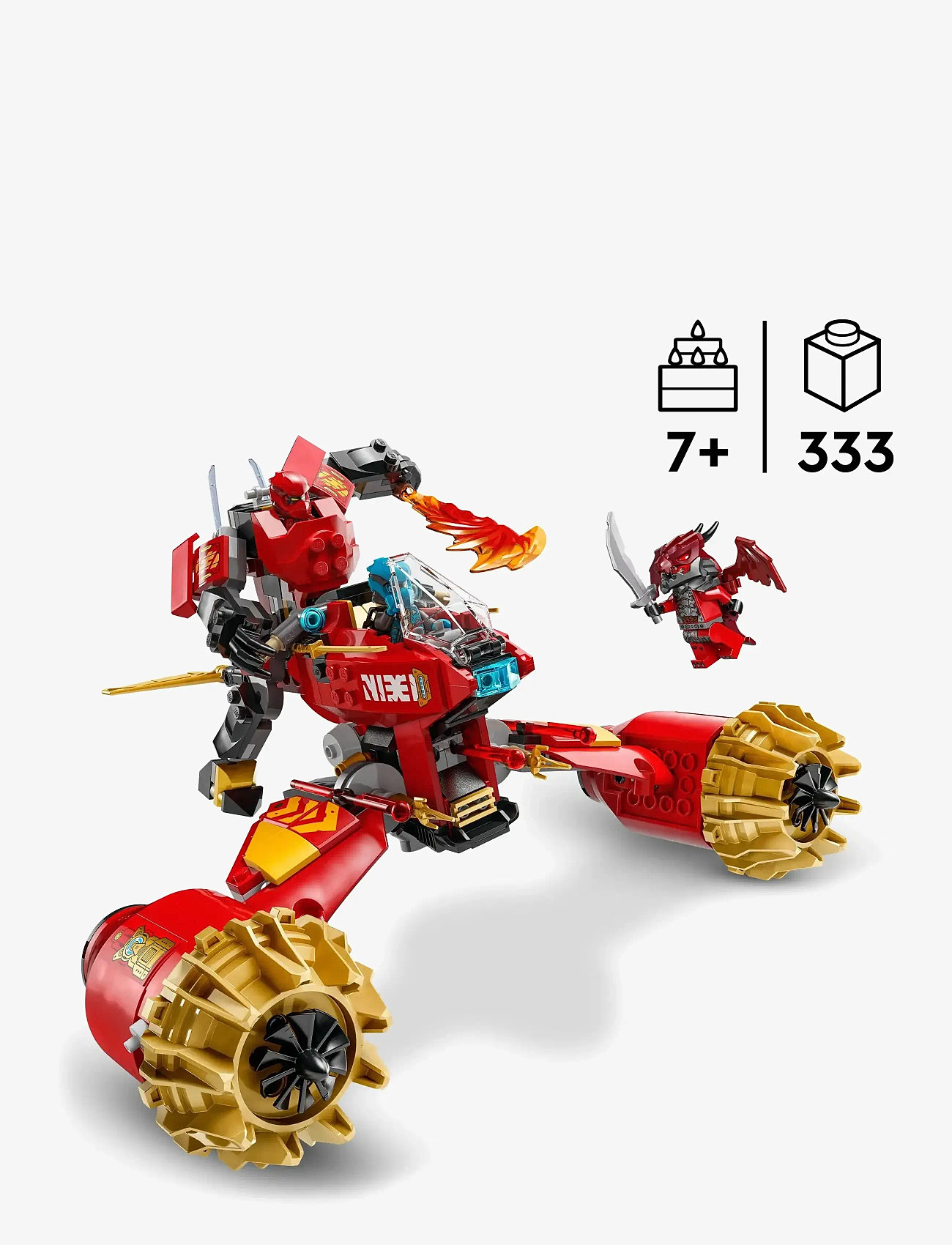 LEGO - Kais robotstormförare 71830 - multi - 1