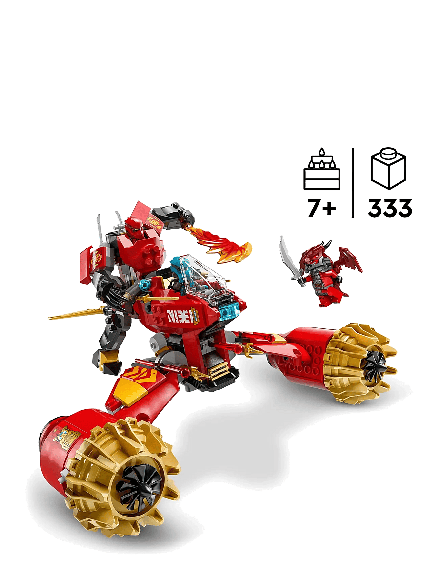 LEGO - Kai’s Mech Storm Rider Combo Ninja Toy 71830 - lego ninjago - multi - 1