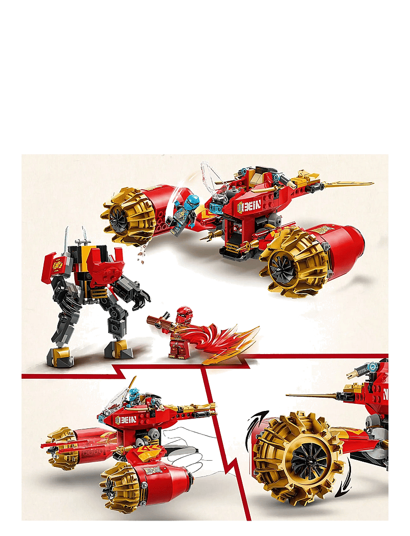 LEGO - Kai’s Mech Storm Rider Combo Ninja Toy 71830 - lego ninjago - multi - 3