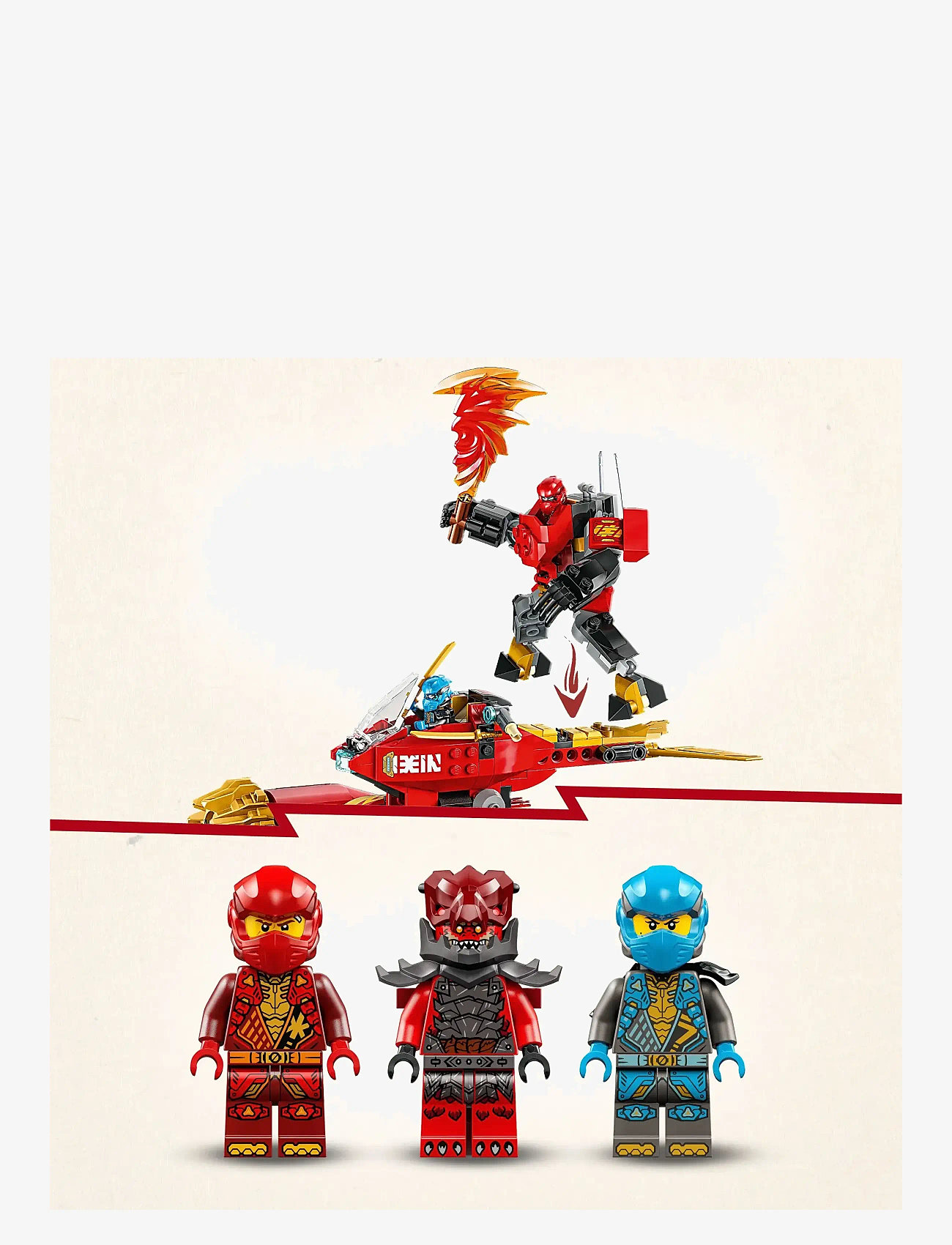 LEGO - Kais robotstormförare 71830 - multi - 4