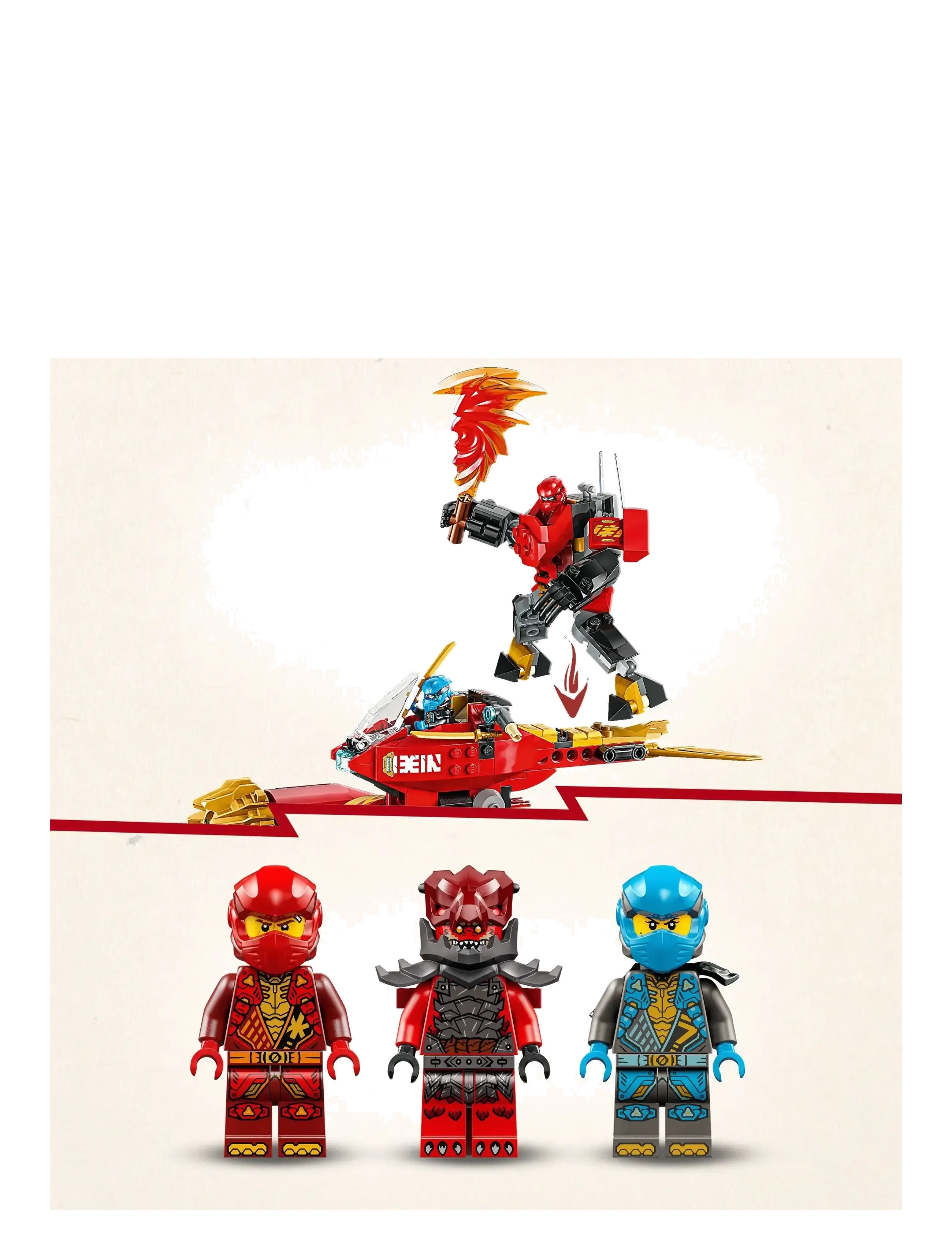 LEGO - Kais Storm Rider-mech 71830 - lego® ninjago® - multi - 4