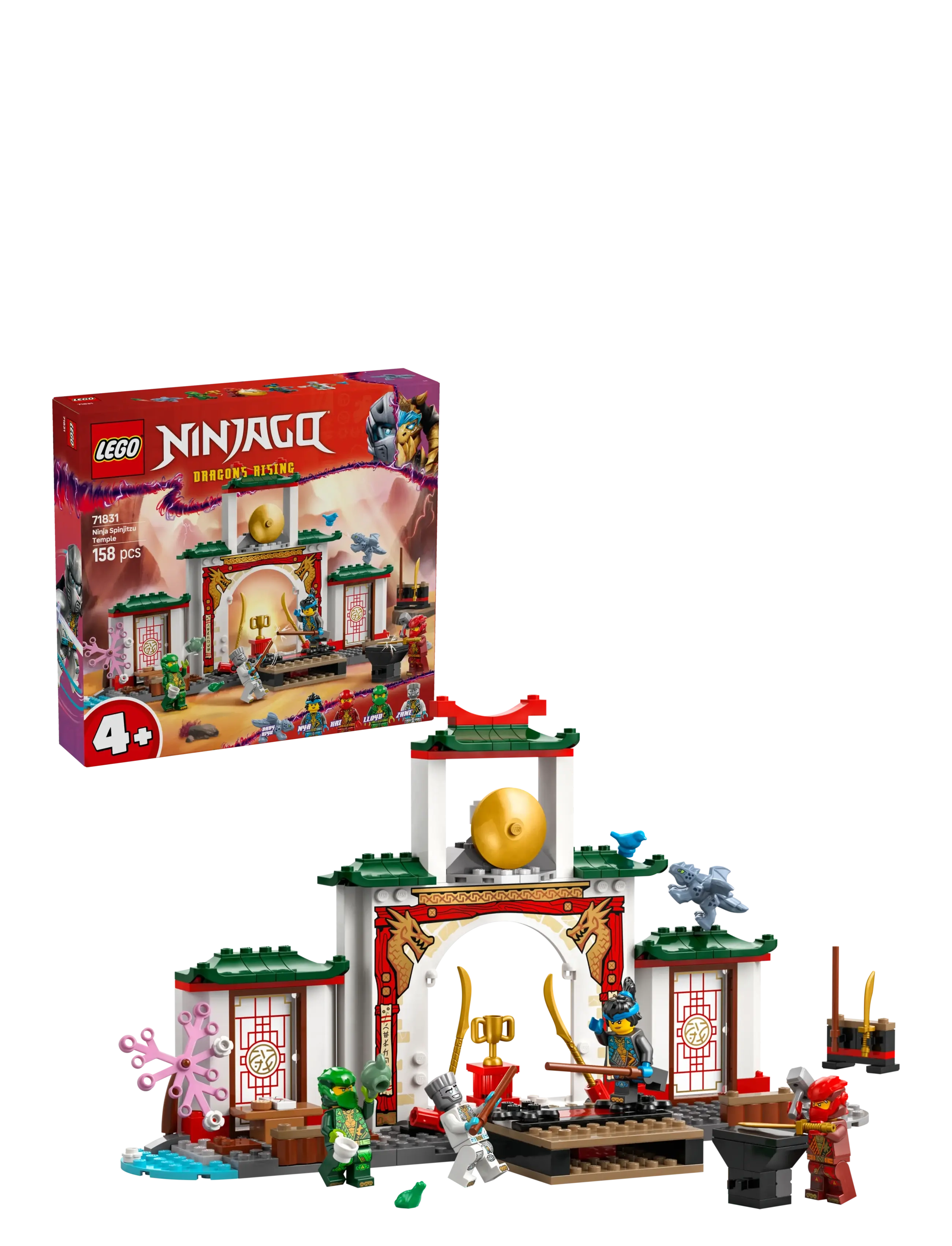 LEGO Spinjitzu-Ninjatempel 71831 Patterned - One Size - Kinder