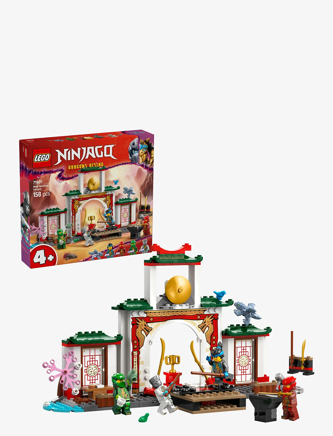LEGO - Ninja Spinjitzu Temple Action Toy Playset 71831 - lego® ninjago® - multi - 0