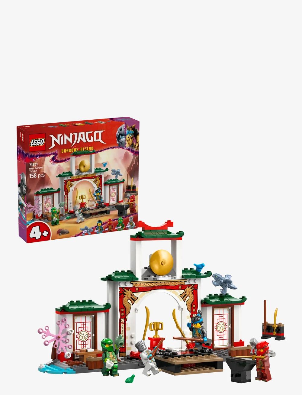 LEGO - Ninja Spinjitzu Temple Action Toy Playset 71831 - lego ninjago - multi - 0
