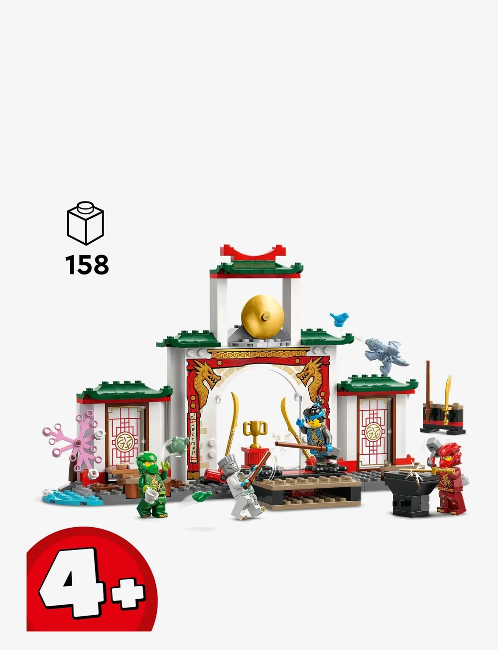 LEGO - Ninja Spinjitzu Temple Action Toy Playset 71831 - lego ninjago - multi - 1