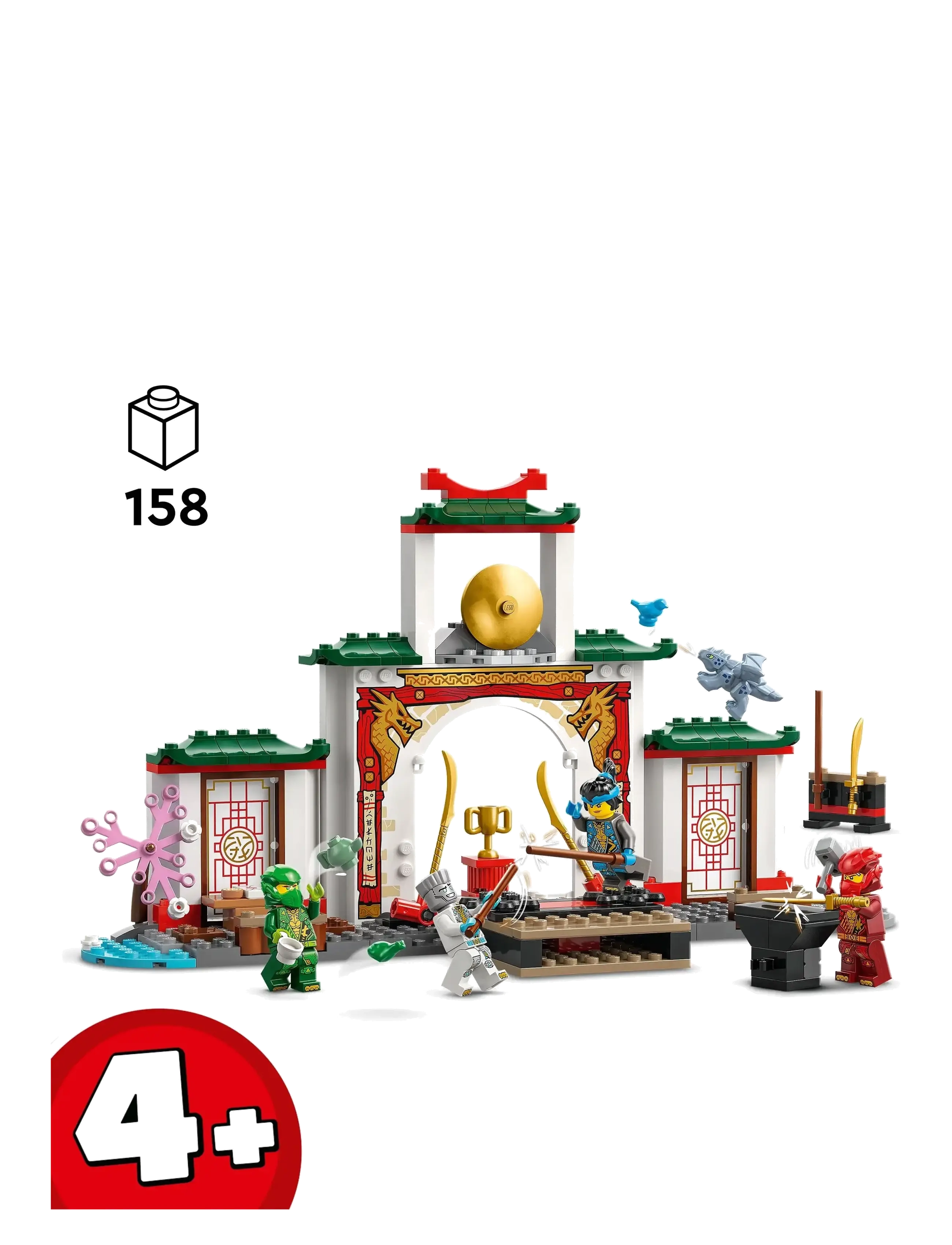 LEGO - Ninja Spinjitzu Temple Action Toy Playset 71831 - lego® ninjago® - multi - 1