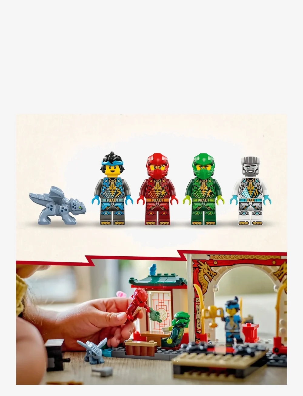 LEGO - Ninja Spinjitzu Temple Action Toy Playset 71831 - lego ninjago - multi - 4