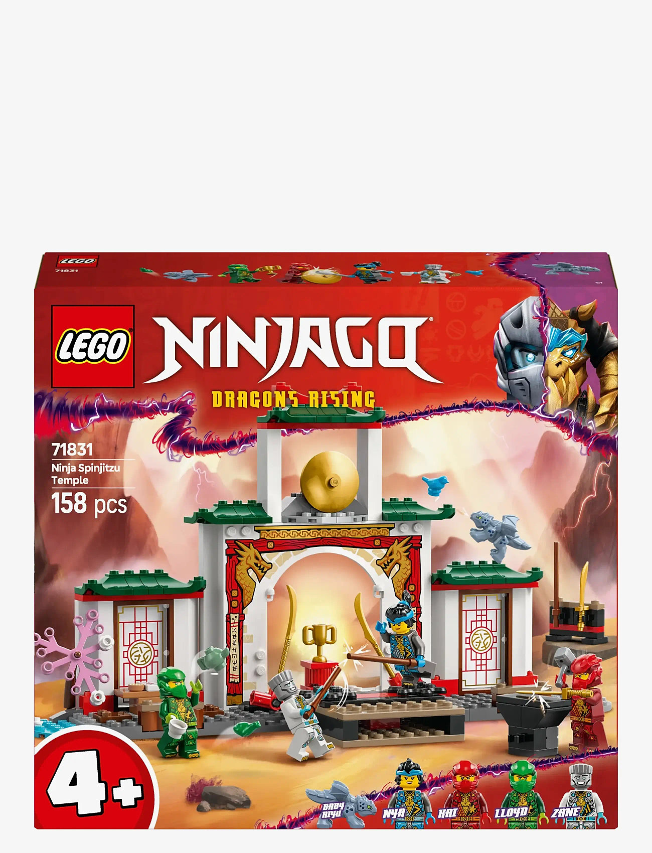 LEGO - Ninja Spinjitzu Temple Action Toy Playset 71831 - lego® ninjago® - multi - 5