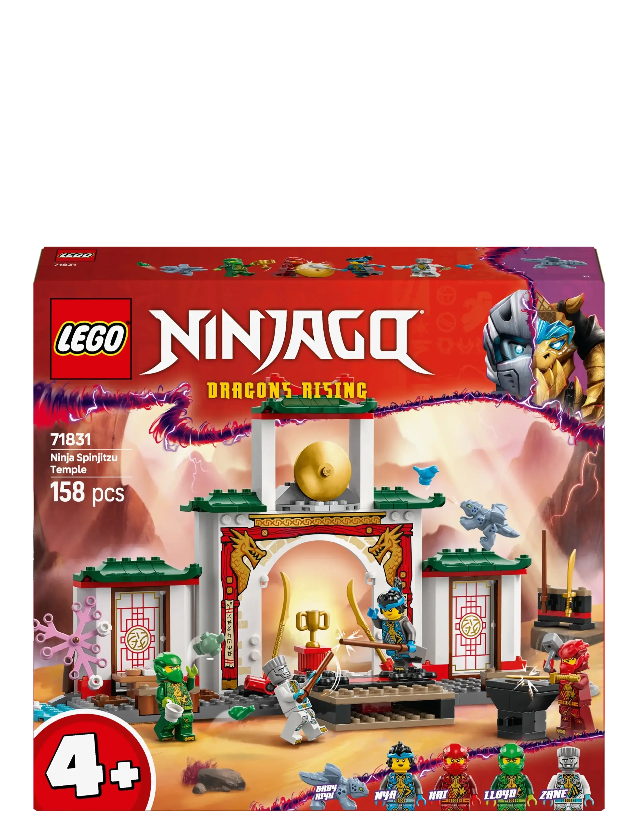 LEGO - Ninja Spinjitzu Temple Action Toy Playset 71831 - lego® ninjago® - multi - 5