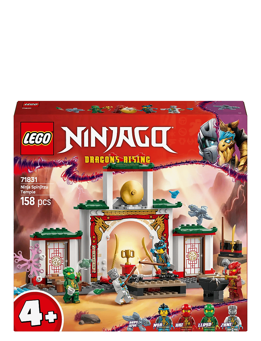 LEGO - Ninja Spinjitzu Temple Action Toy Playset 71831 - lego® ninjago® - multi - 5