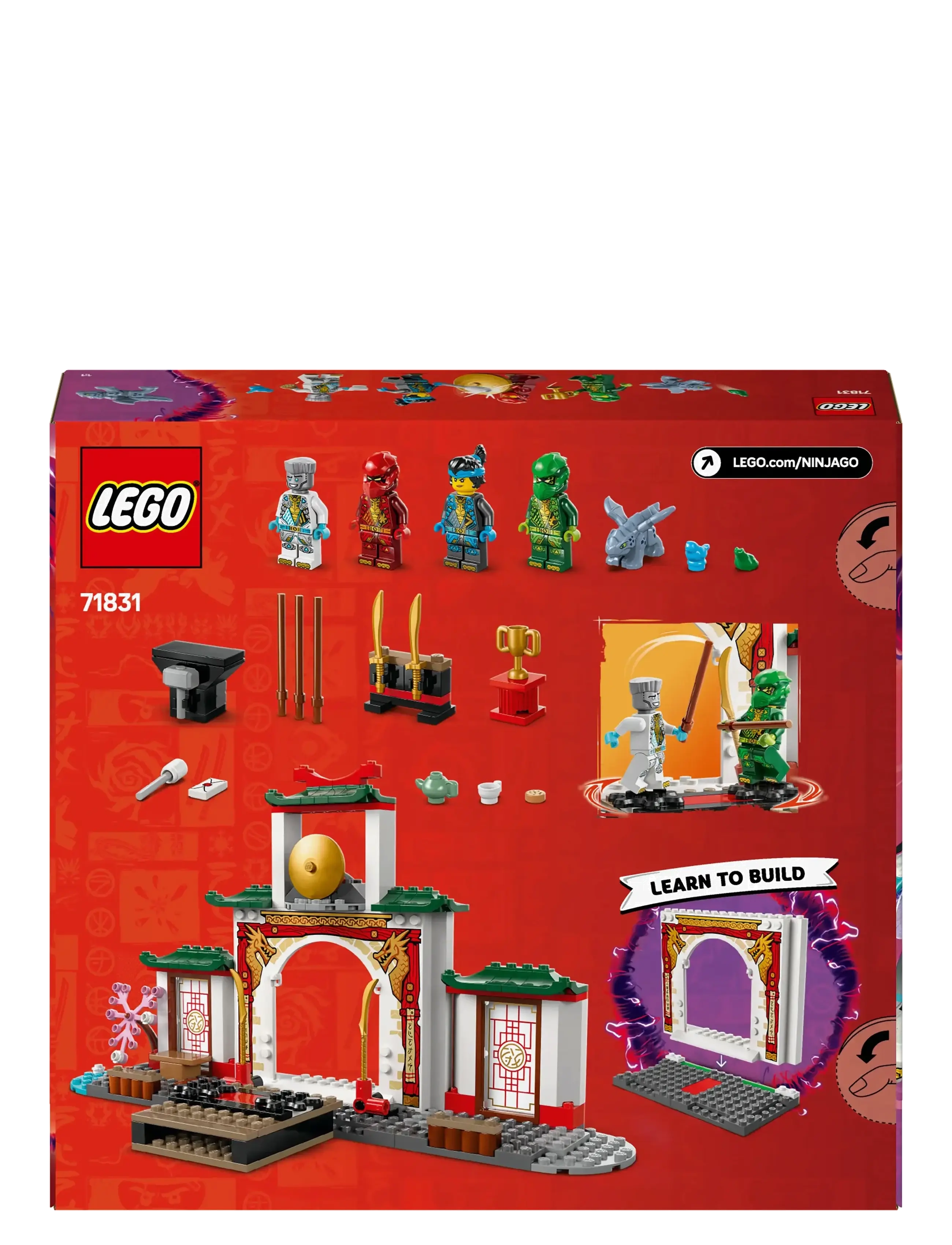 LEGO Ninja Spinjitzu Temple Action Toy Playset 71831 (LGO71831