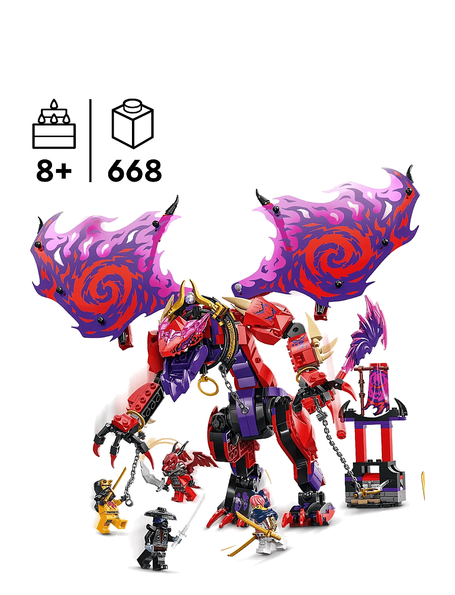 LEGO - Thunderfang Dragon of Chaos Ninja Toy Set 71832 - lego ninjago - multi - 1