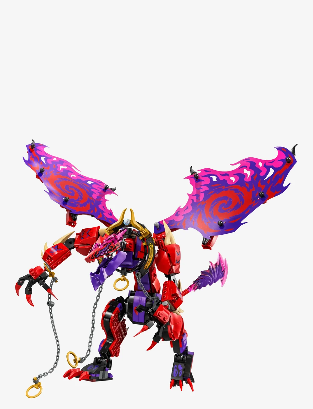 LEGO - Thunderfang Dragon of Chaos Ninja Toy Set 71832 - lego ninjago - multi - 2