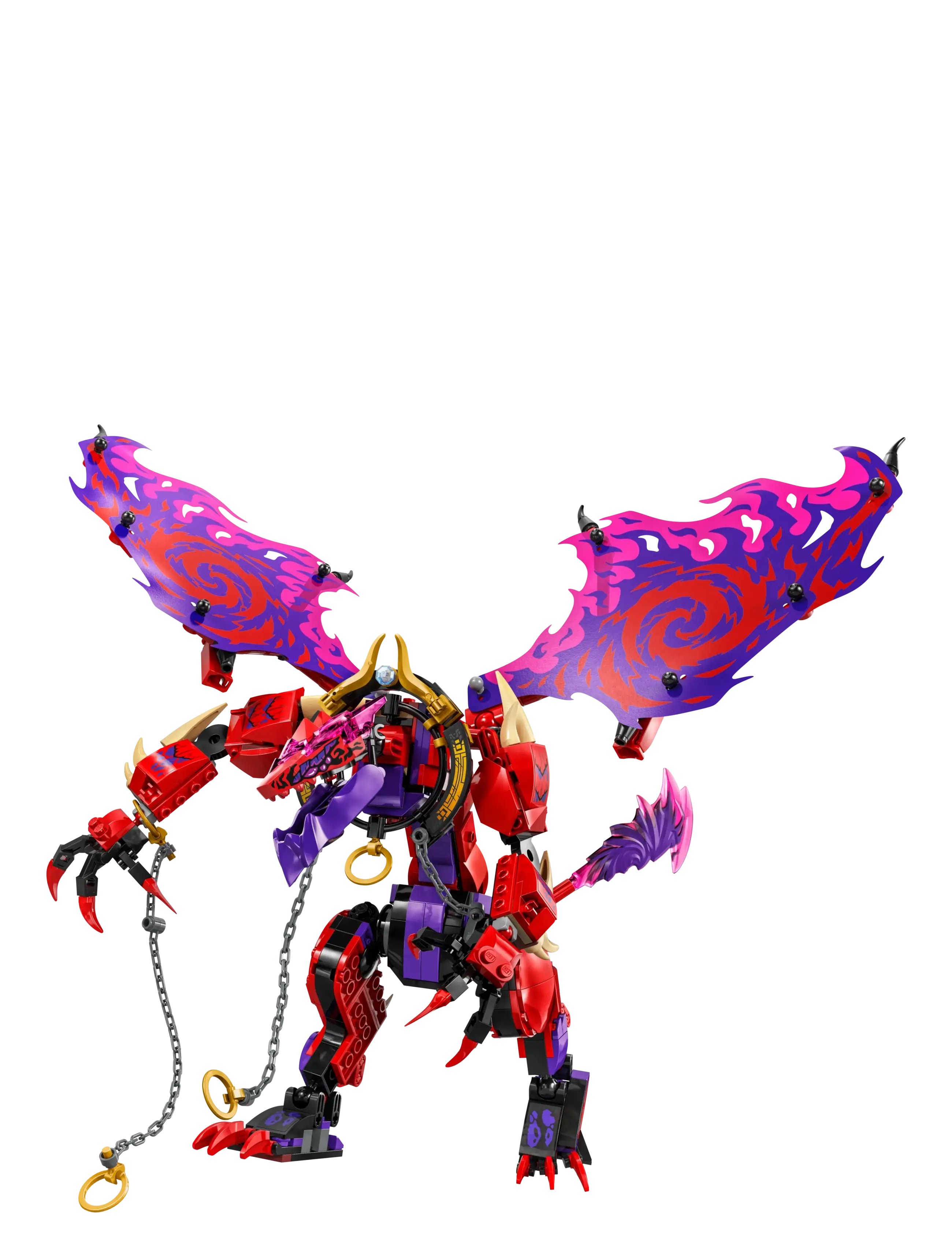LEGO - Thunderfang Dragon of Chaos Ninja Toy Set 71832 - lego ninjago - multi - 2