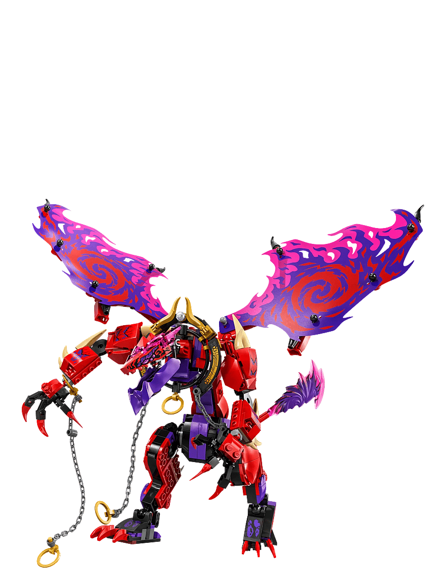LEGO - Thunderfang Dragon of Chaos Ninja Toy Set 71832 - lego ninjago - multi - 2