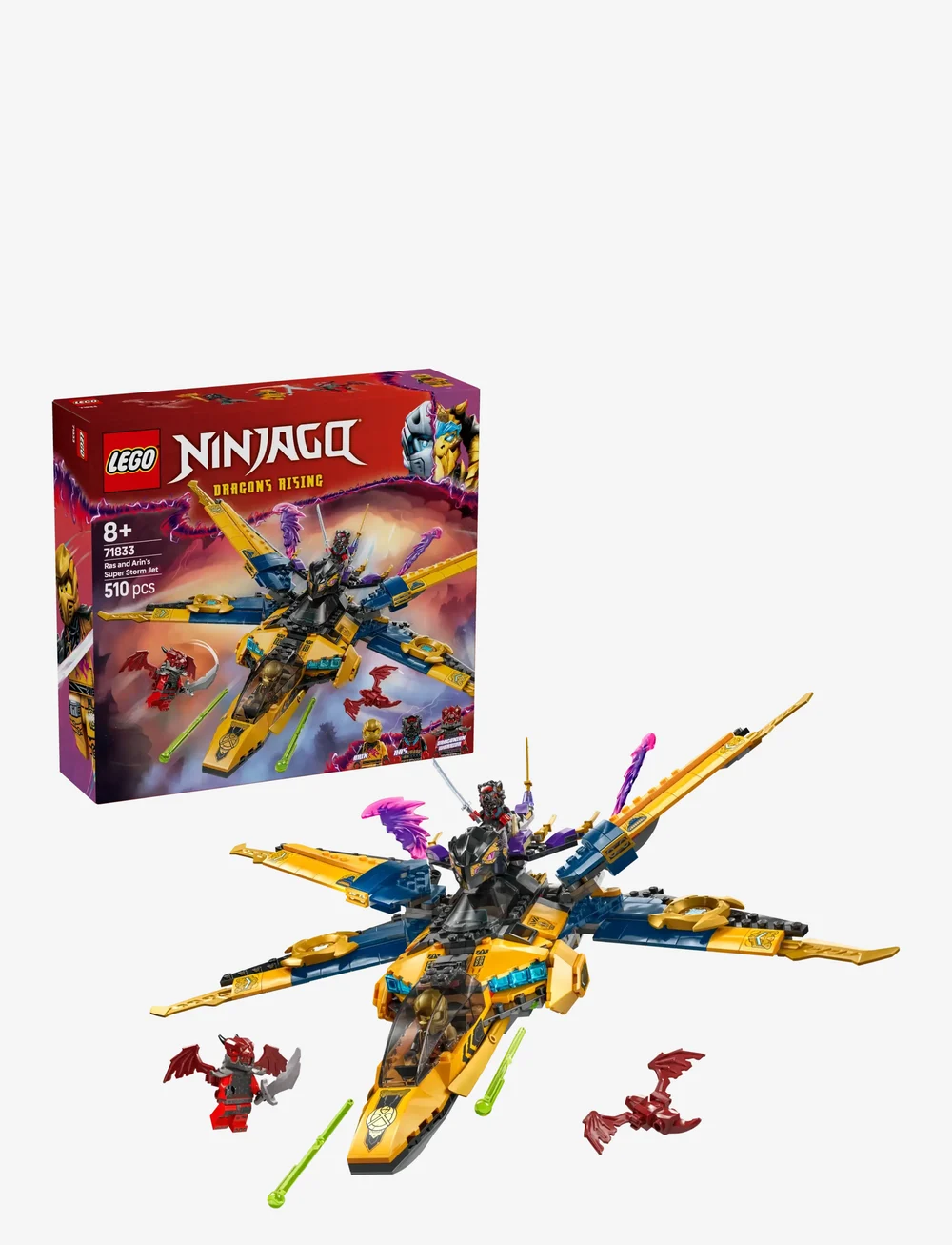 LEGO - Ras and Arin’s Super Storm Jet Toy 71833 - lego ninjago - multi - 0
