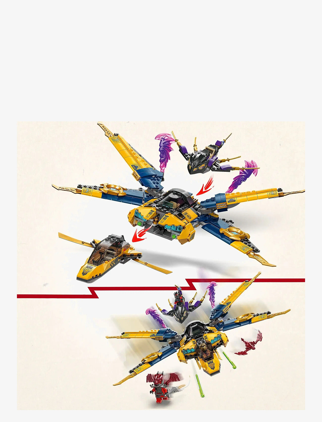 LEGO Ras And Arin's Super Storm Jet Toy 71833 (LGO71833) - LEGO