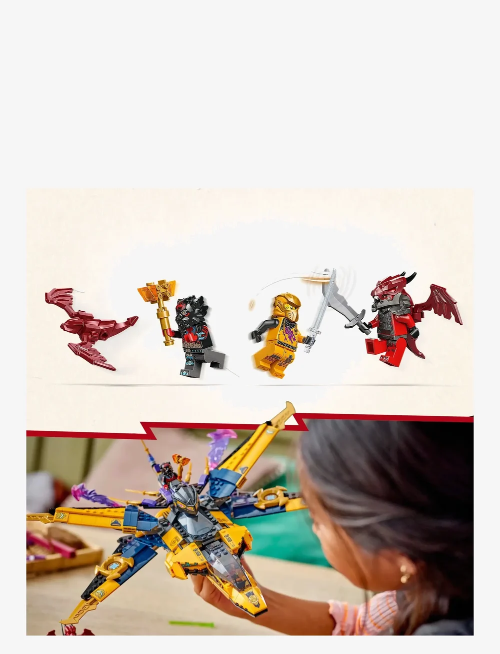 LEGO - Ras and Arin’s Super Storm Jet Toy 71833 - lego ninjago - multi - 3