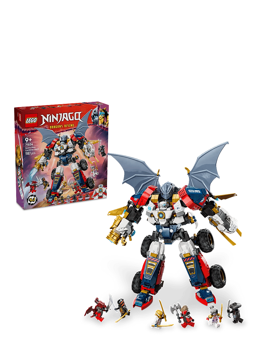 LEGO - Zane’s Ultra Combiner Mech Toy 4-in-1 Building Set 71834 - lego ninjago - multi - 0