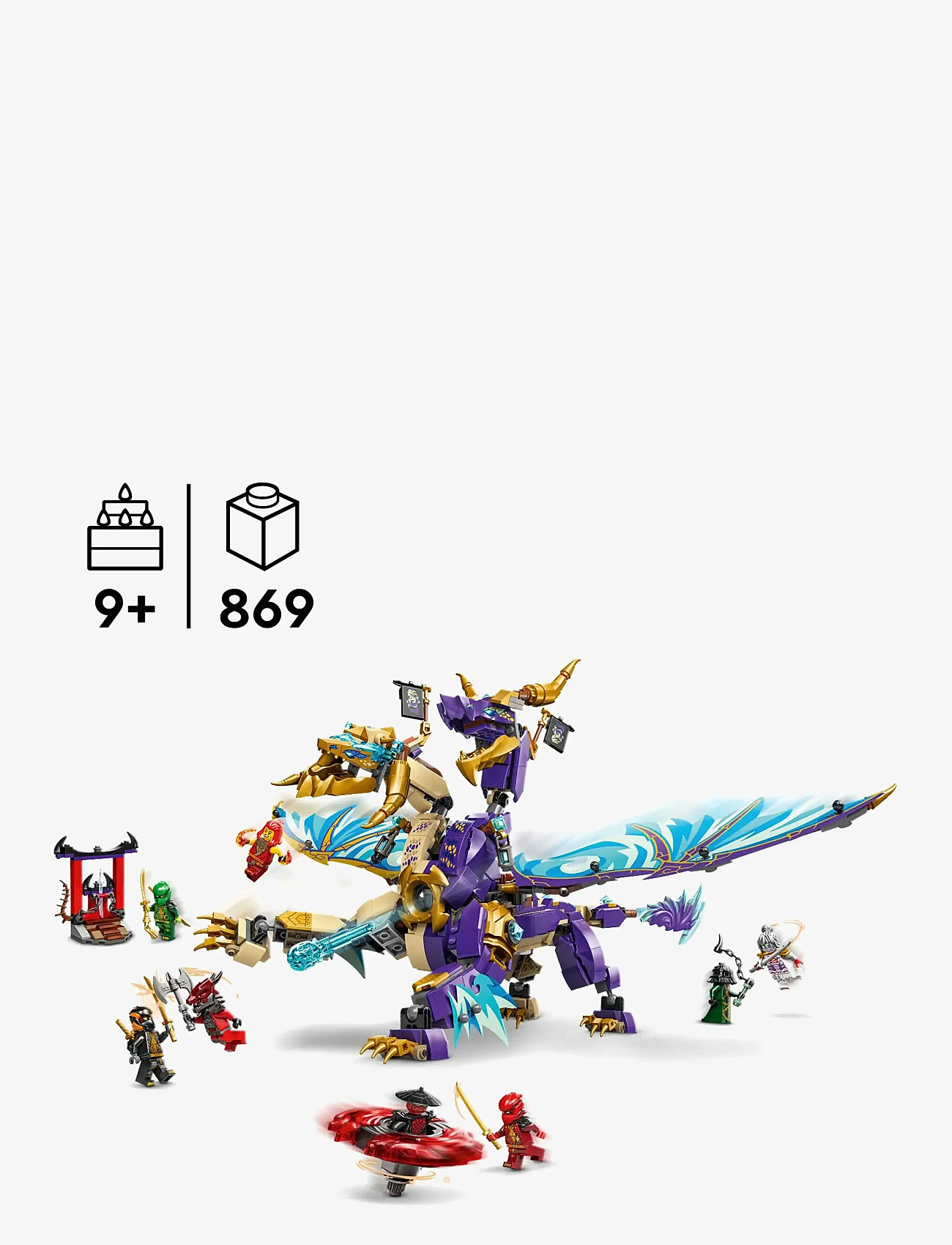 LEGO - Arc Dragon of Focus Ninja Toy Set 71836 - lego ninjago - multi - 1