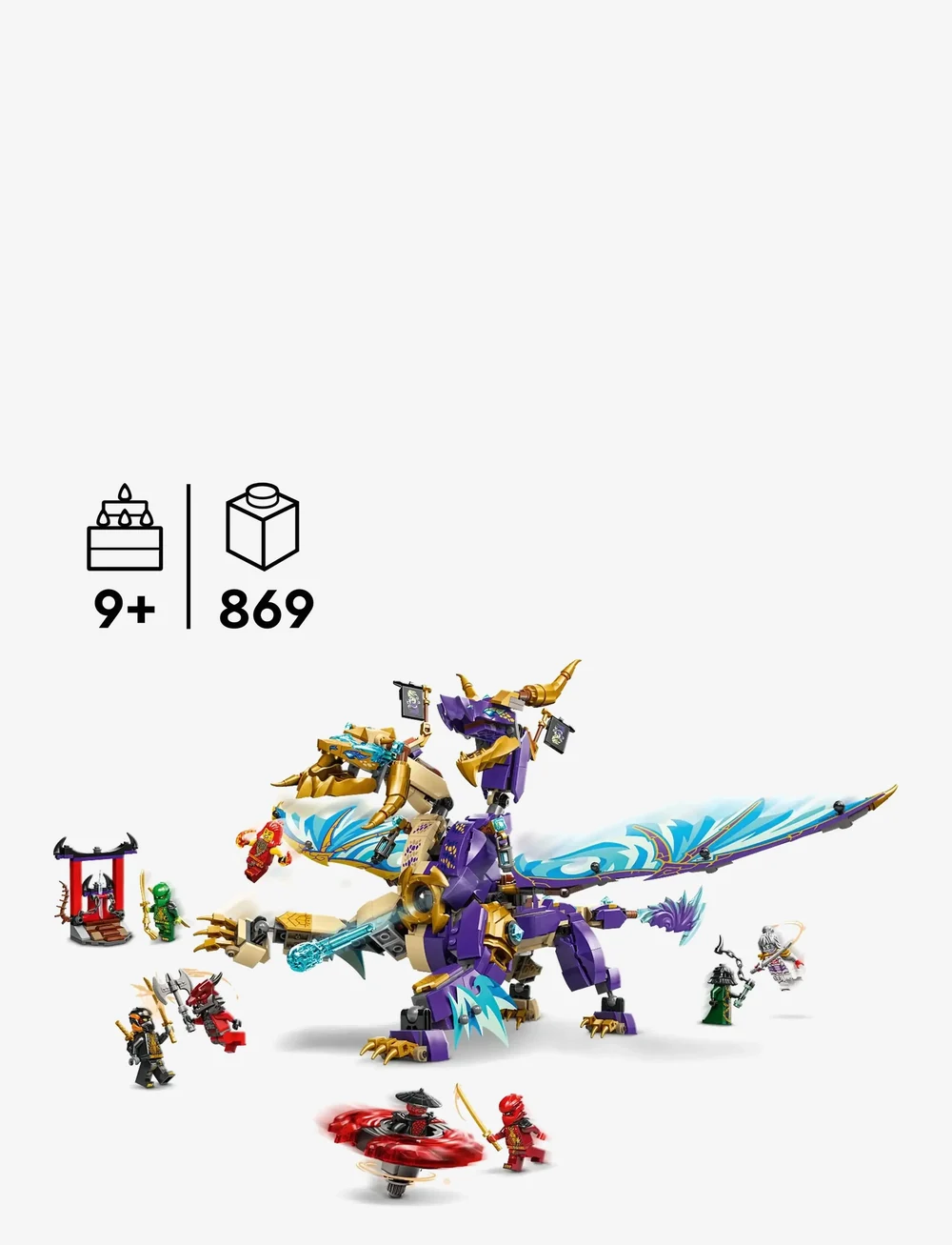 LEGO - Arc Dragon of Focus Ninja Toy Set 71836 - lego ninjago - multi - 1