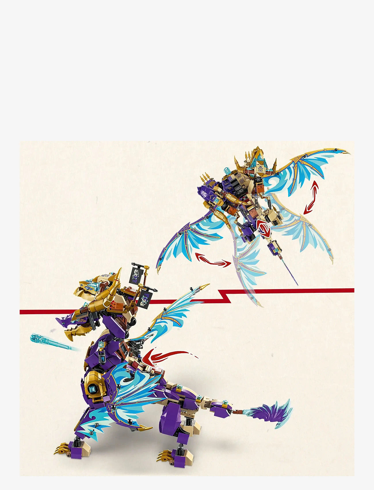 LEGO Arc Dragon Of Focus Ninja Toy Set 71836 (LGO71836) - LEGO