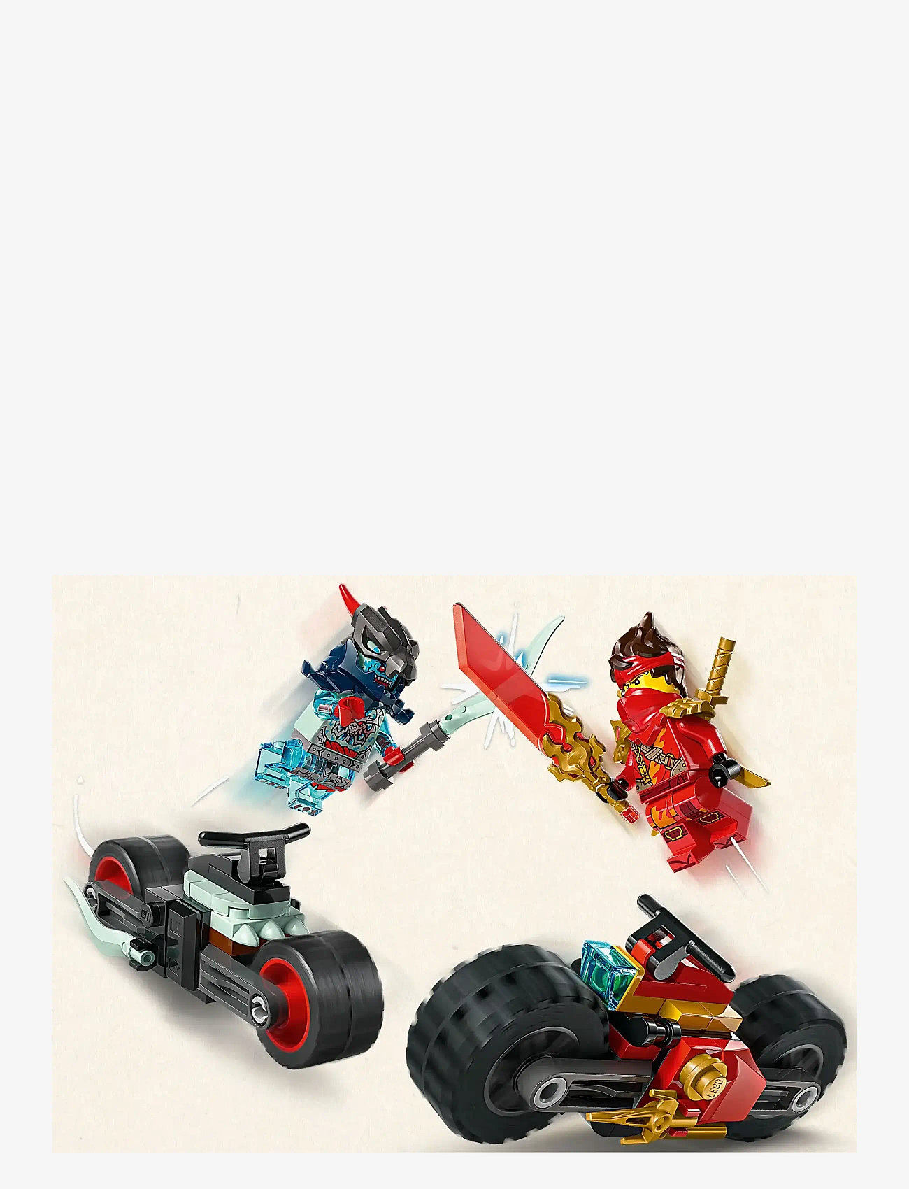 LEGO - Kai’s Motorcycle Speed Race Playset with 2 Ninja Bike Toys 71838 - lego speed champions - multi - 3
