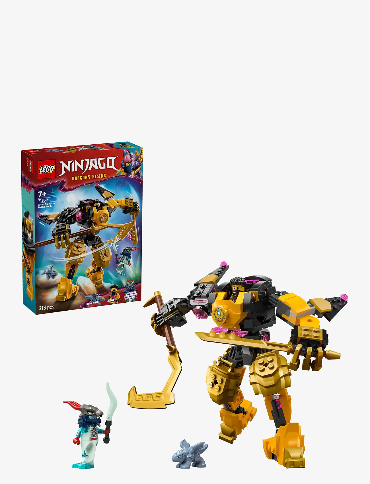 LEGO - Arins Spinjitzu-kamprobot 71839 - lego ninjago - multi - 0