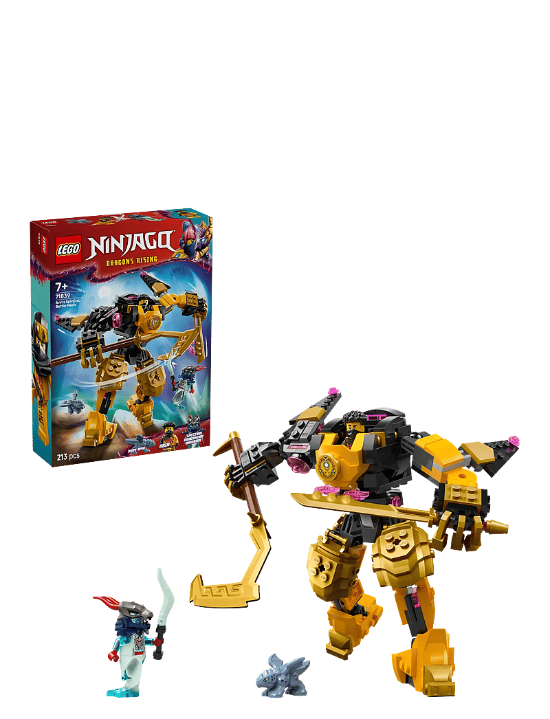 LEGO - Arin’s Spinjitzu Battle Mech Toy Set 71839 - lego ninjago - multi - 0