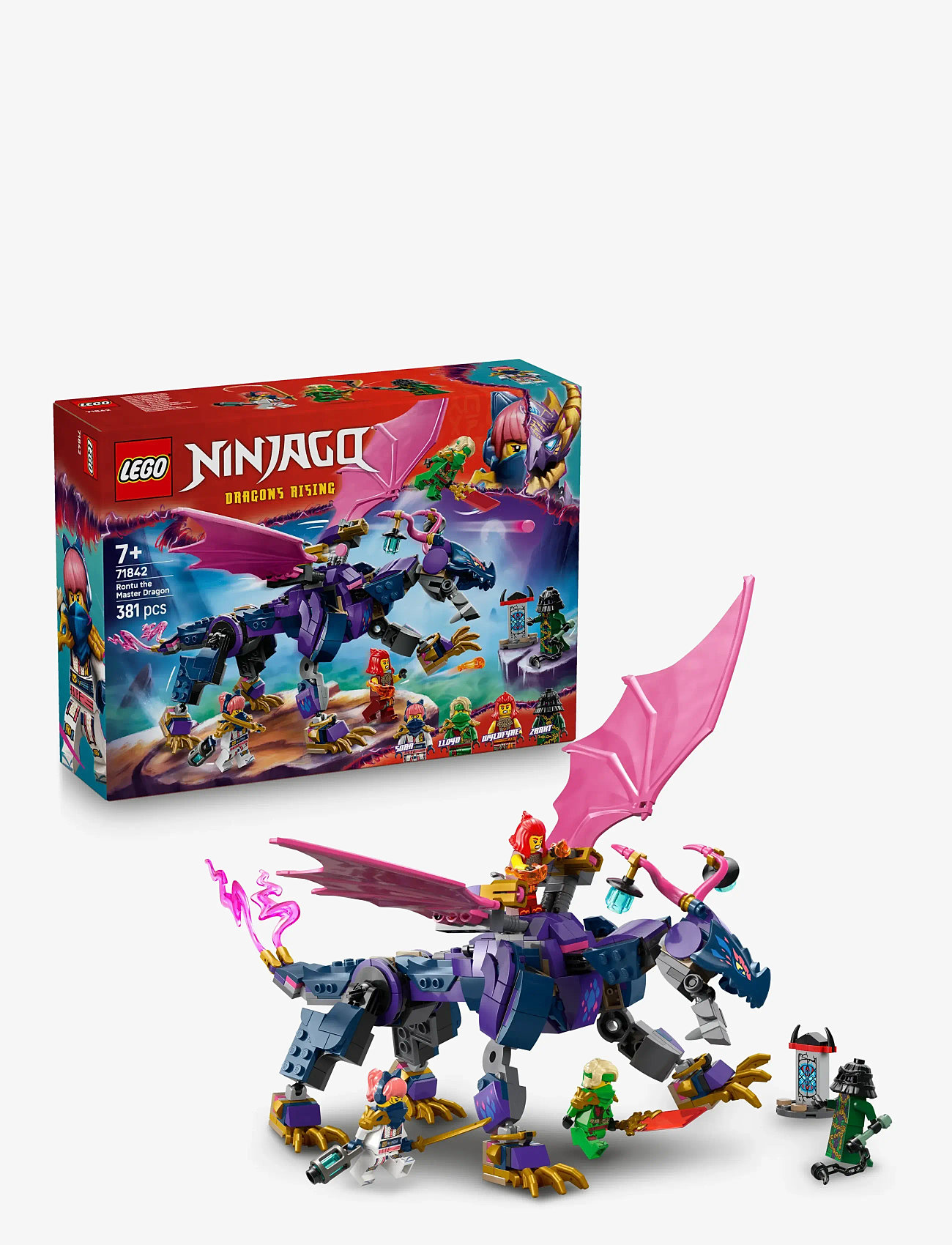 LEGO - Mesterdragen Rontu 71842 - laveste priser - multi - 0