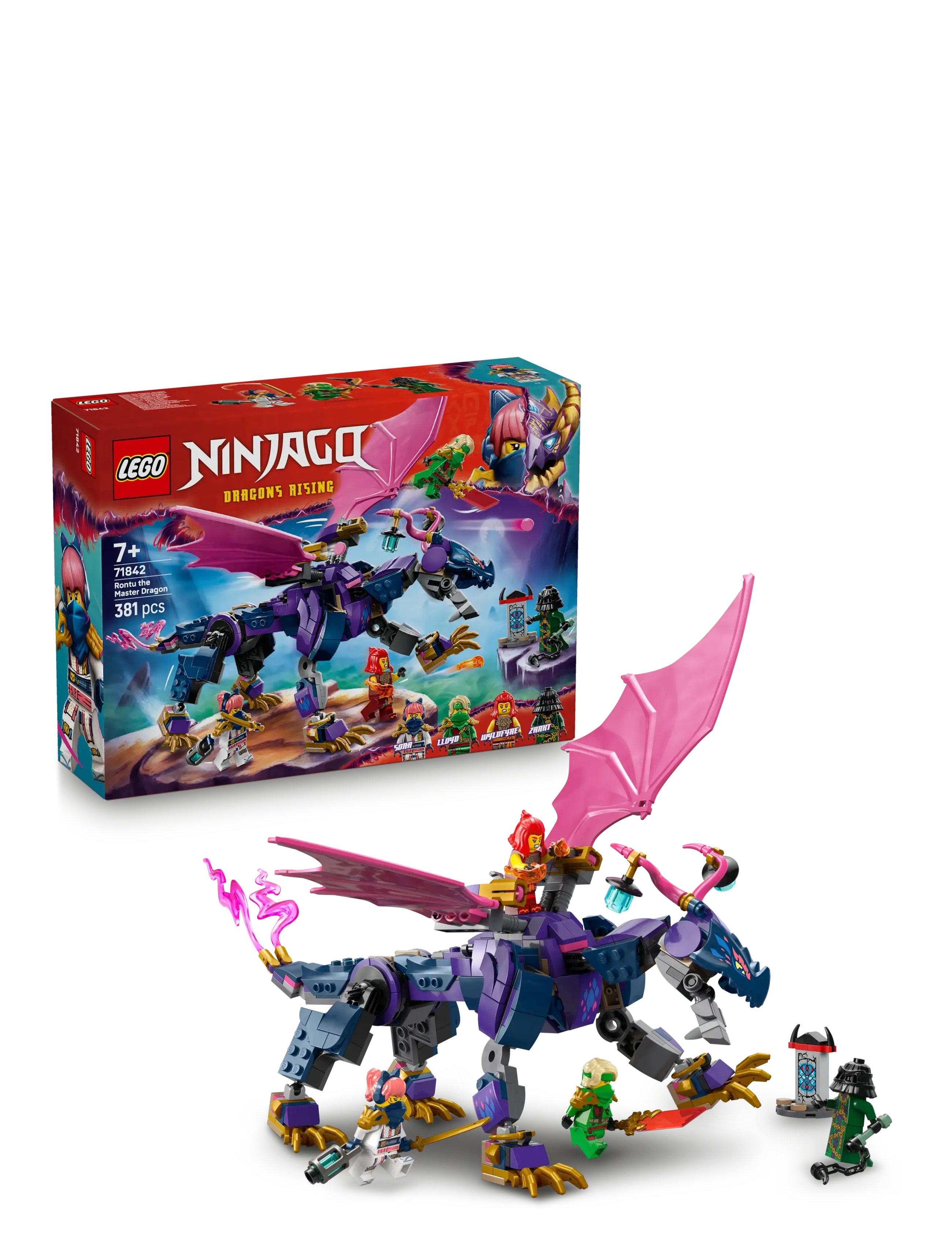 LEGO Mästardraken Rontu 71842 - 4 for 3 - MULTI / multi