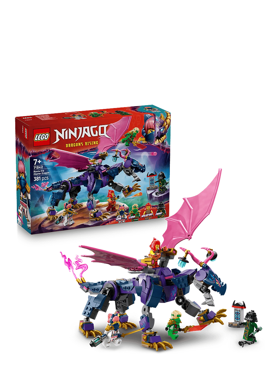LEGO - Rontu the Master Dragon Toy Set 71842 - geburtstagsgeschenke - multi - 0