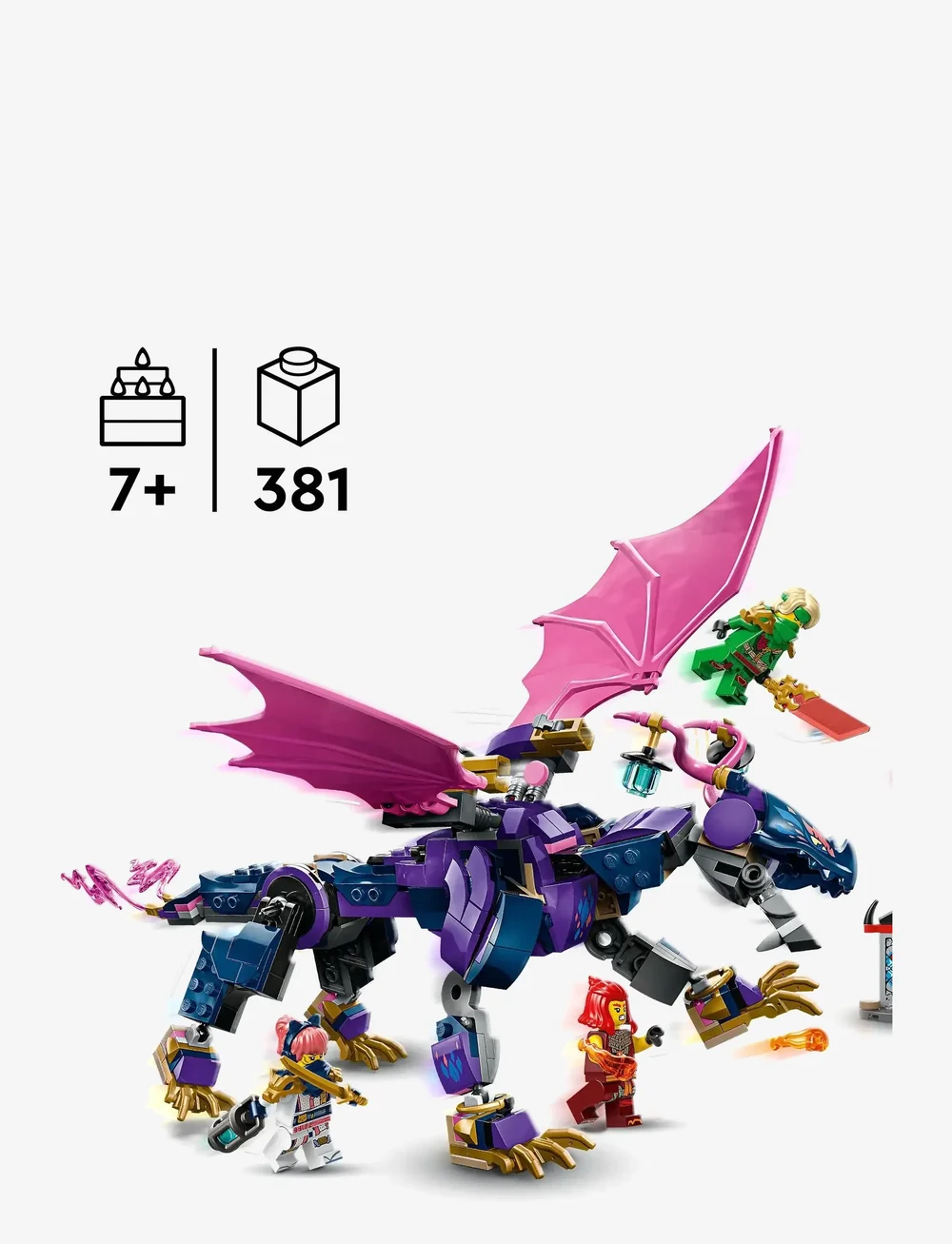 LEGO - Rontu the Master Dragon Toy Set 71842 - lego ninjago - multi - 1