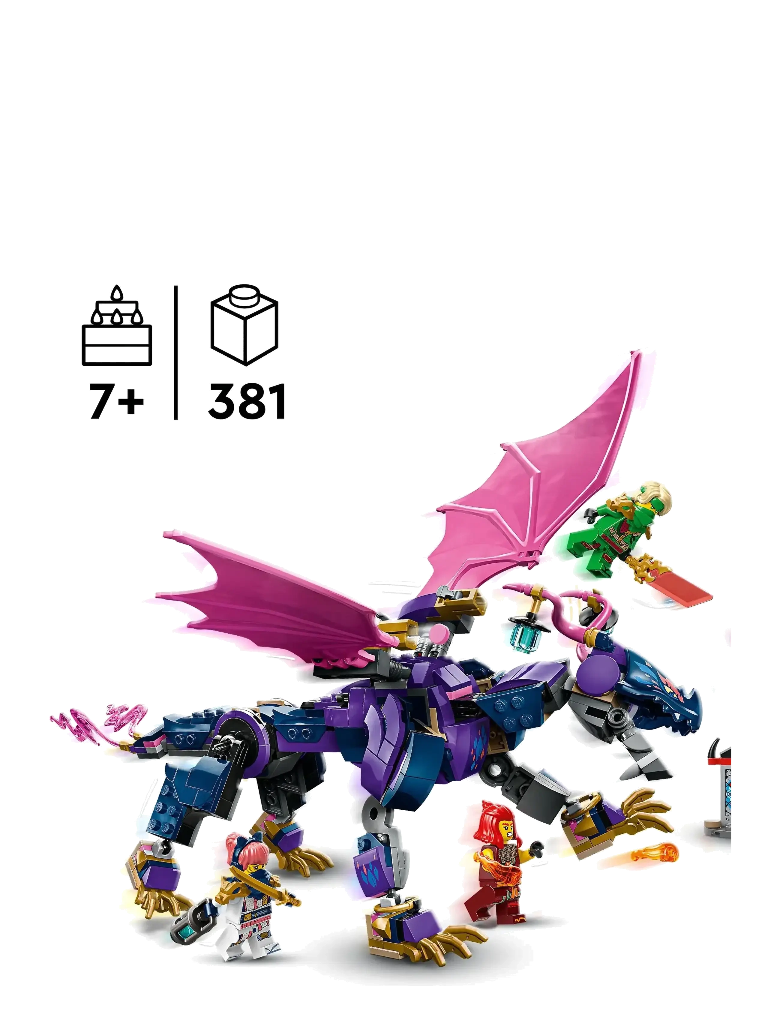 LEGO - Mästardraken Rontu 71842 - multi - 1