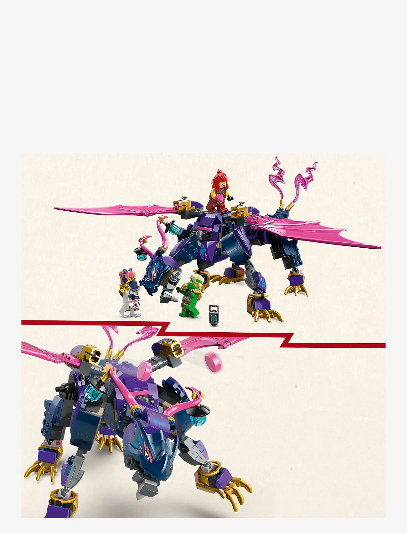 LEGO - Mesterdragen Rontu 71842 - laveste priser - multi - 4