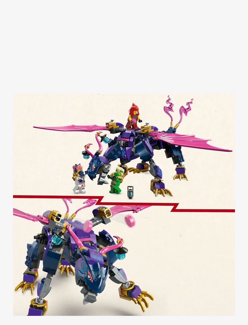 LEGO - Rontu the Master Dragon Toy Set 71842 - lego ninjago - multi - 4