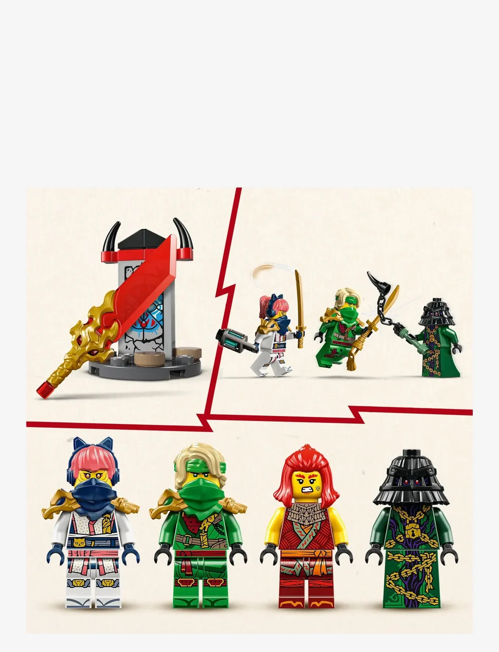 LEGO - Rontu the Master Dragon Toy Set 71842 - lego ninjago - multi - 5
