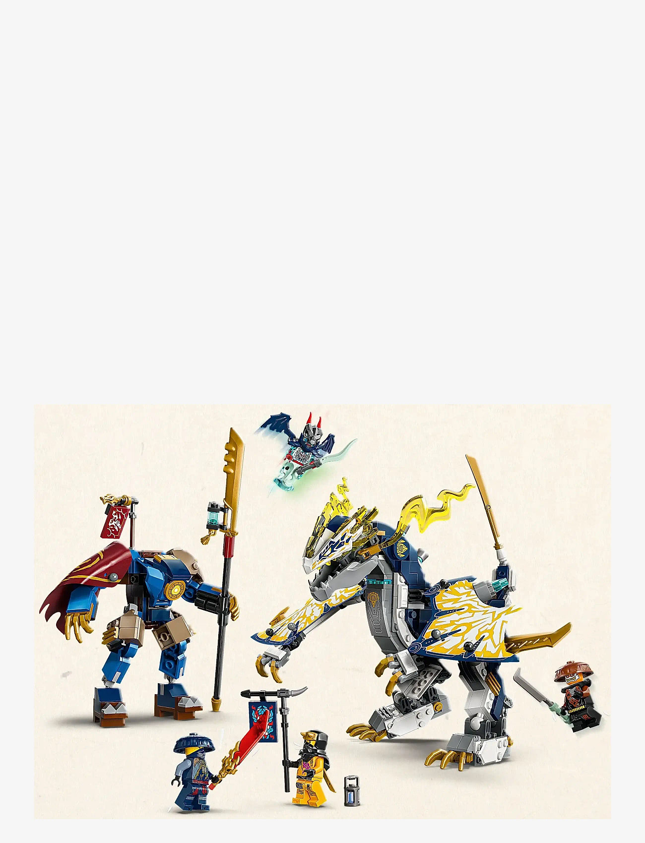 LEGO - Rogue’s Mech Dragon Rider Ninja Toy 71843 - lego ninjago - multi - 3