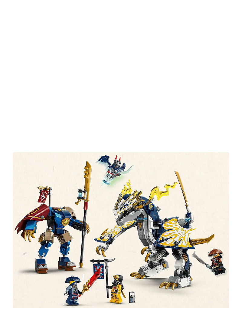 LEGO - Rogue’s Mech Dragon Rider Ninja Toy 71843 - lego ninjago - multi - 3