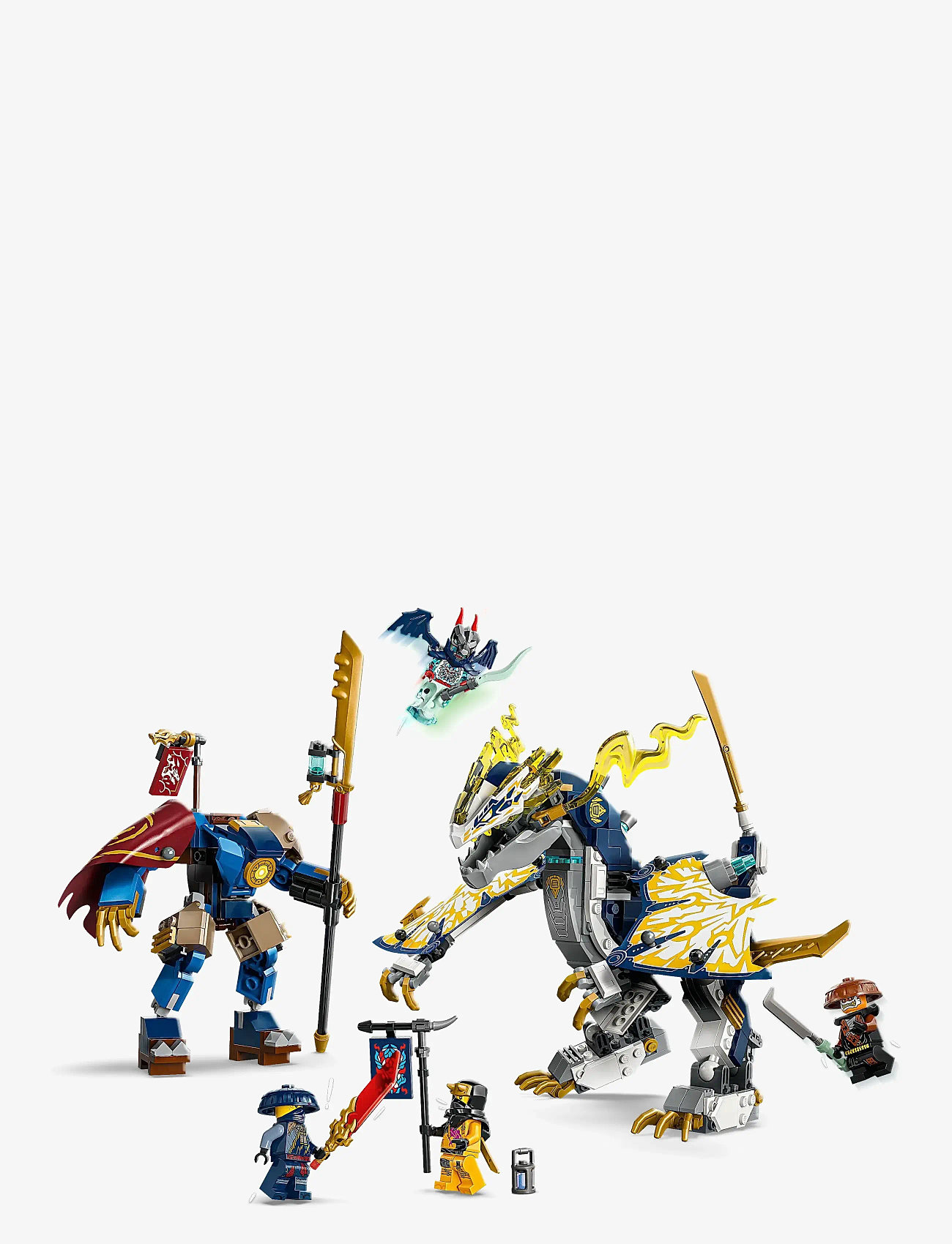 LEGO - Rogue’s Mech Dragon Rider Ninja Toy 71843 - lego ninjago - multi - 5