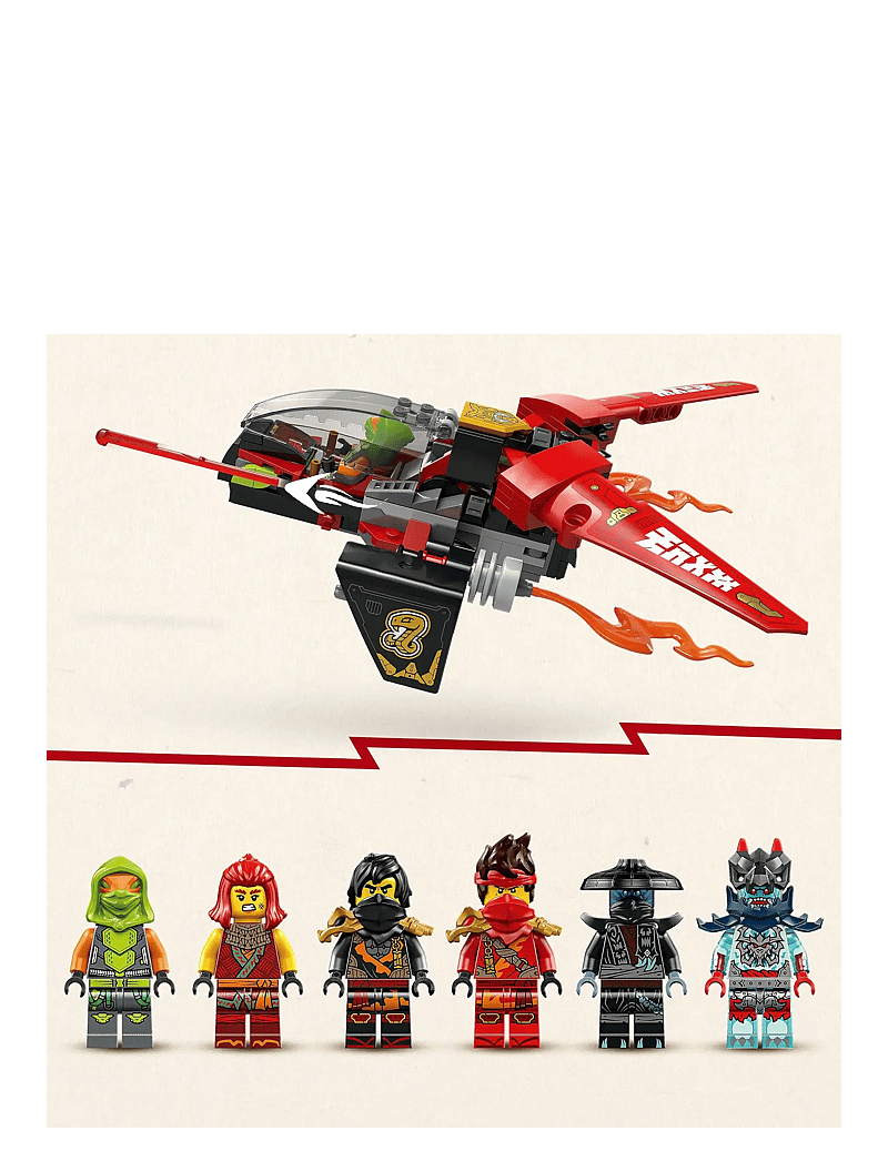 LEGO - Ninja Combat Vehicle 3-in-1 Toy Building Set 71844 - lego ninjago - multi - 4