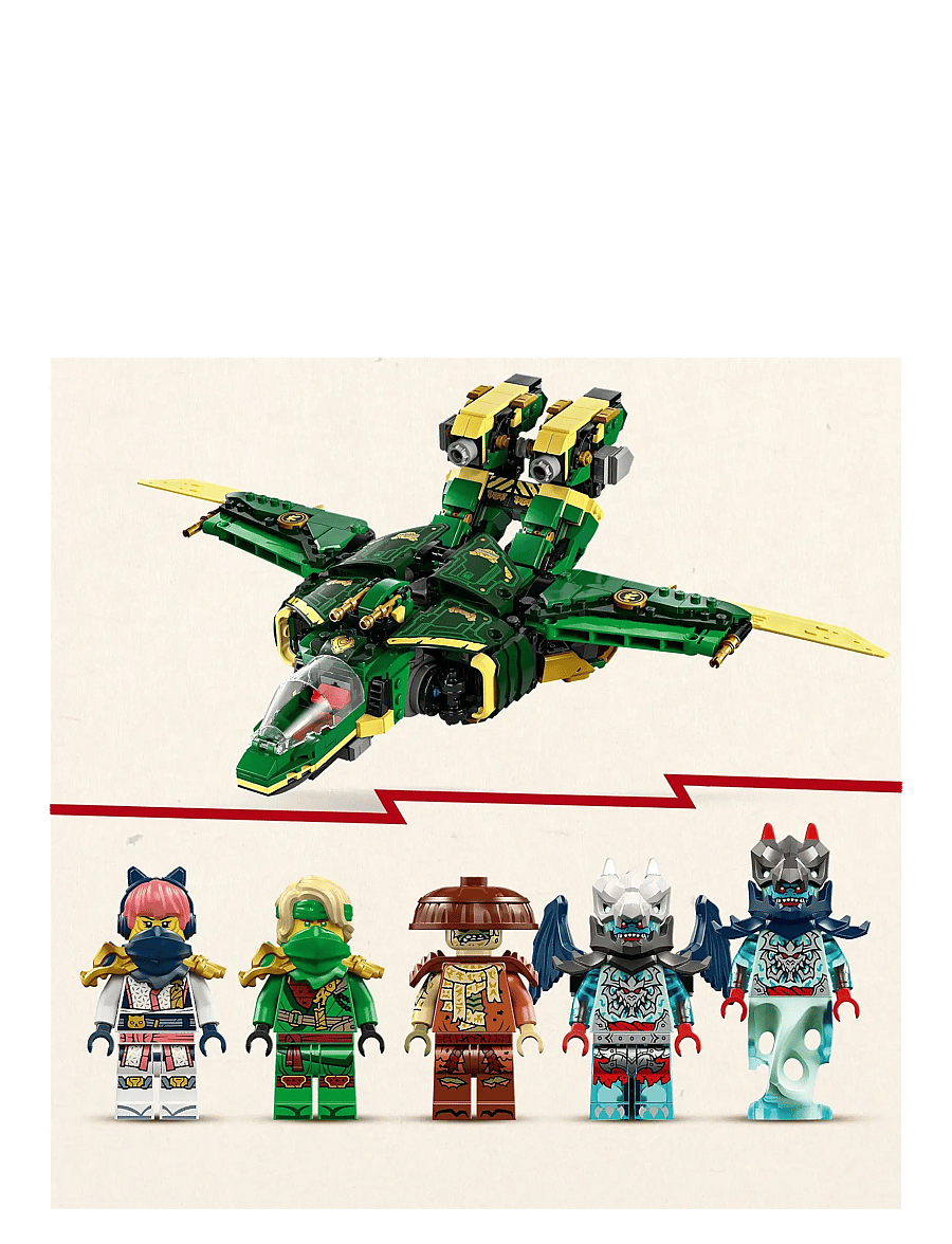 LEGO - Lloyd’s Jet Mech Ninja Toy Building Kit 71845 - geburtstagsgeschenke - multi - 3