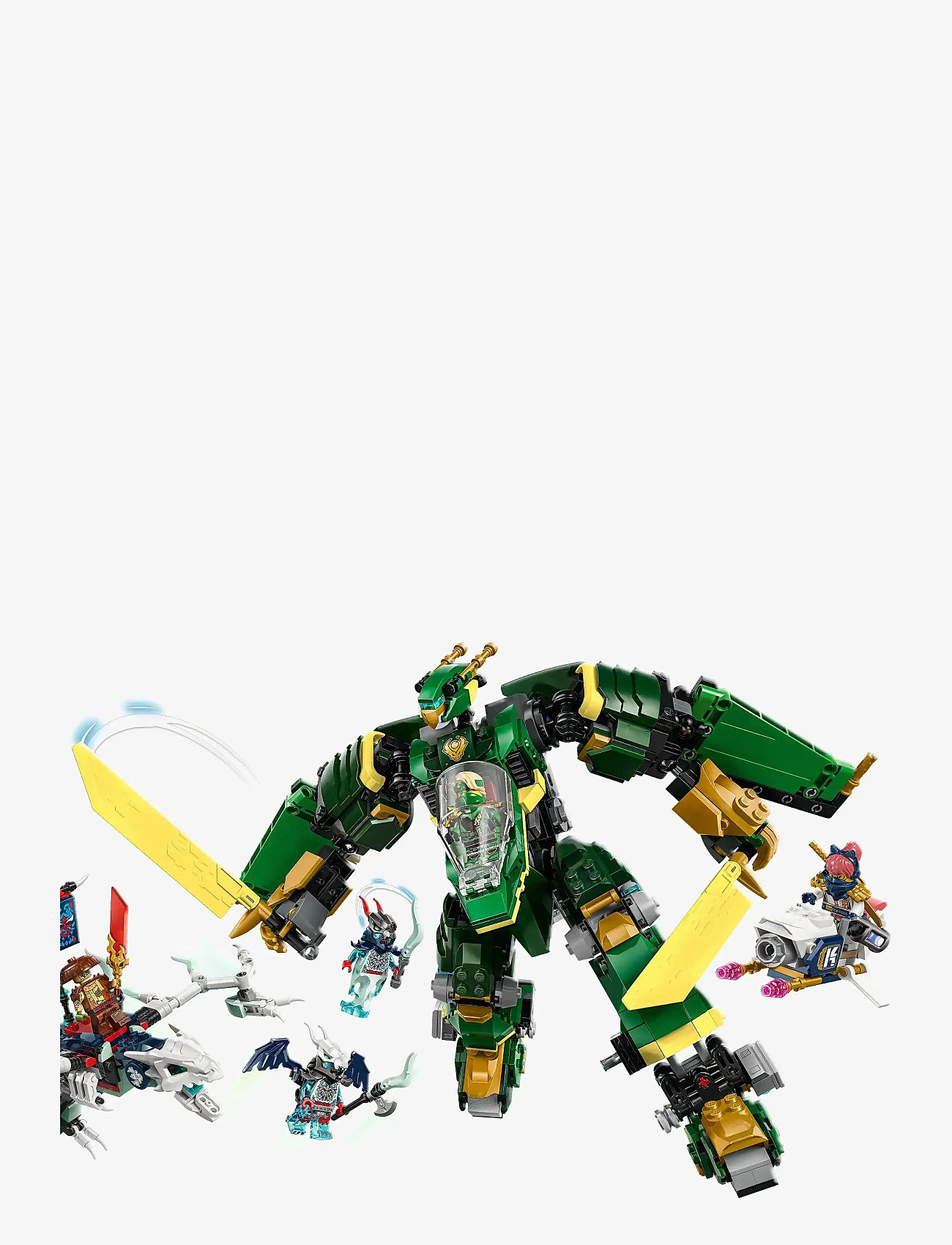 LEGO - Lloyd’s Jet Mech Ninja Toy Building Kit 71845 - lego ninjago - multi - 4