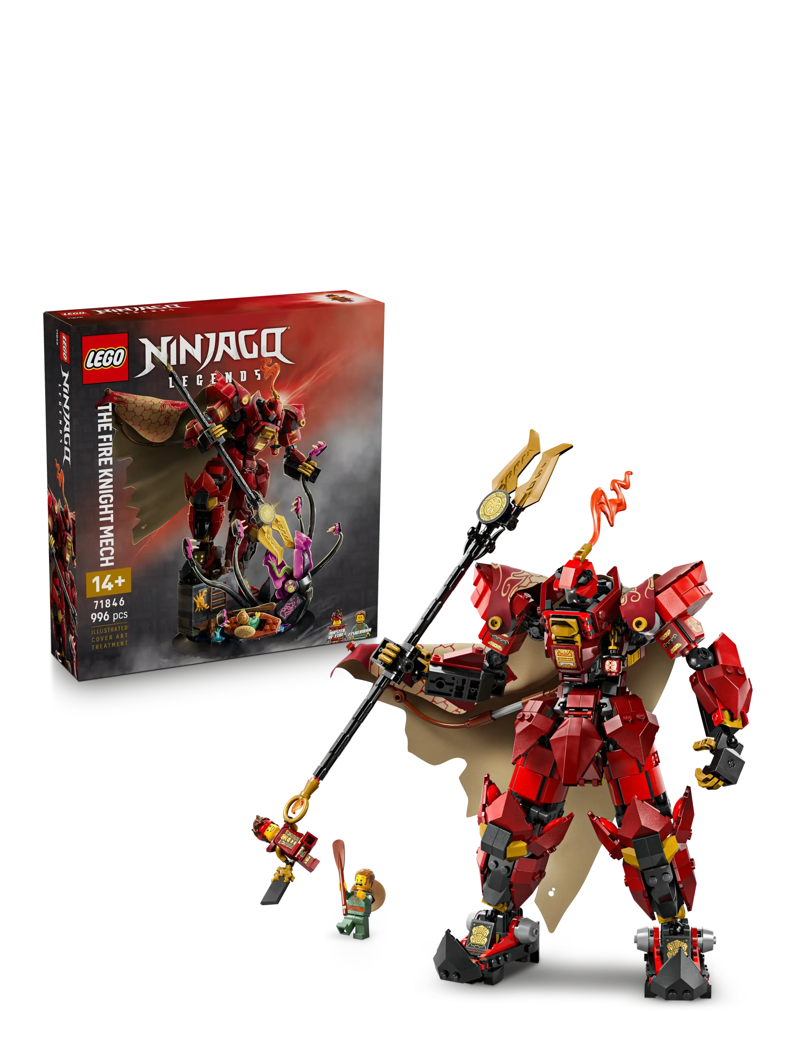 LEGO Ildridder-Mech 71846, One Size, Multi/patterned, Lego Legetøj > Lego ninjago, Børn