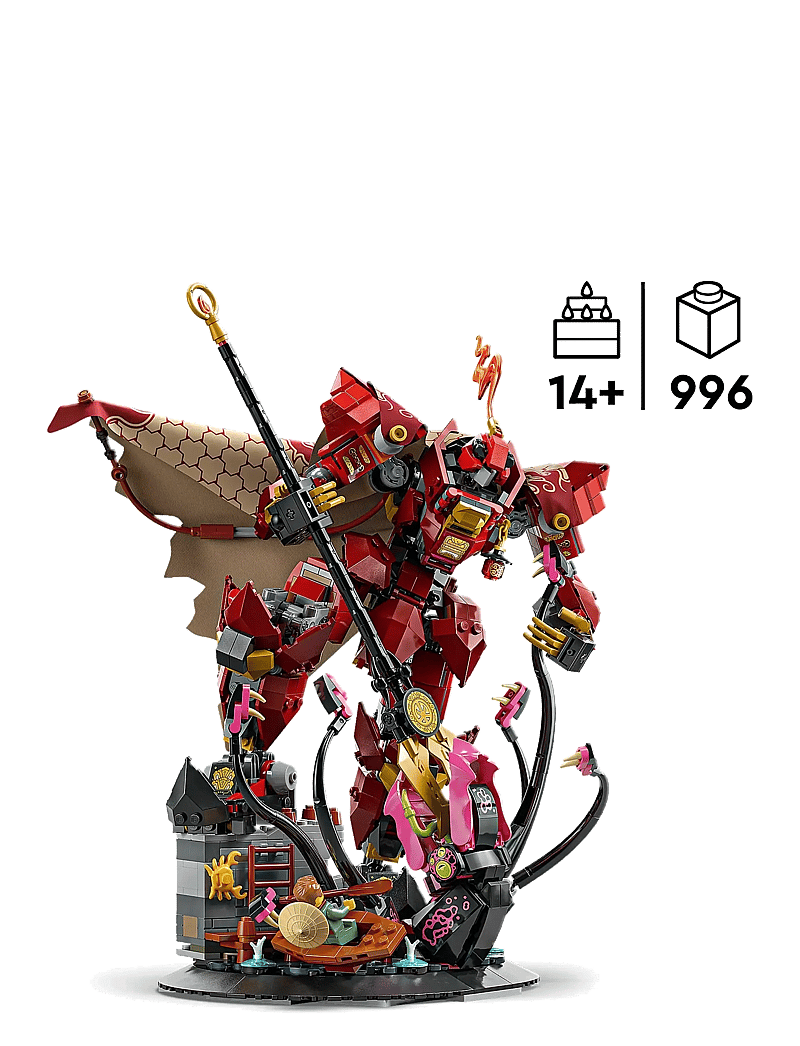 LEGO - The Fire Knight Mech Building Kit 71846 - lego ninjago - multi - 1