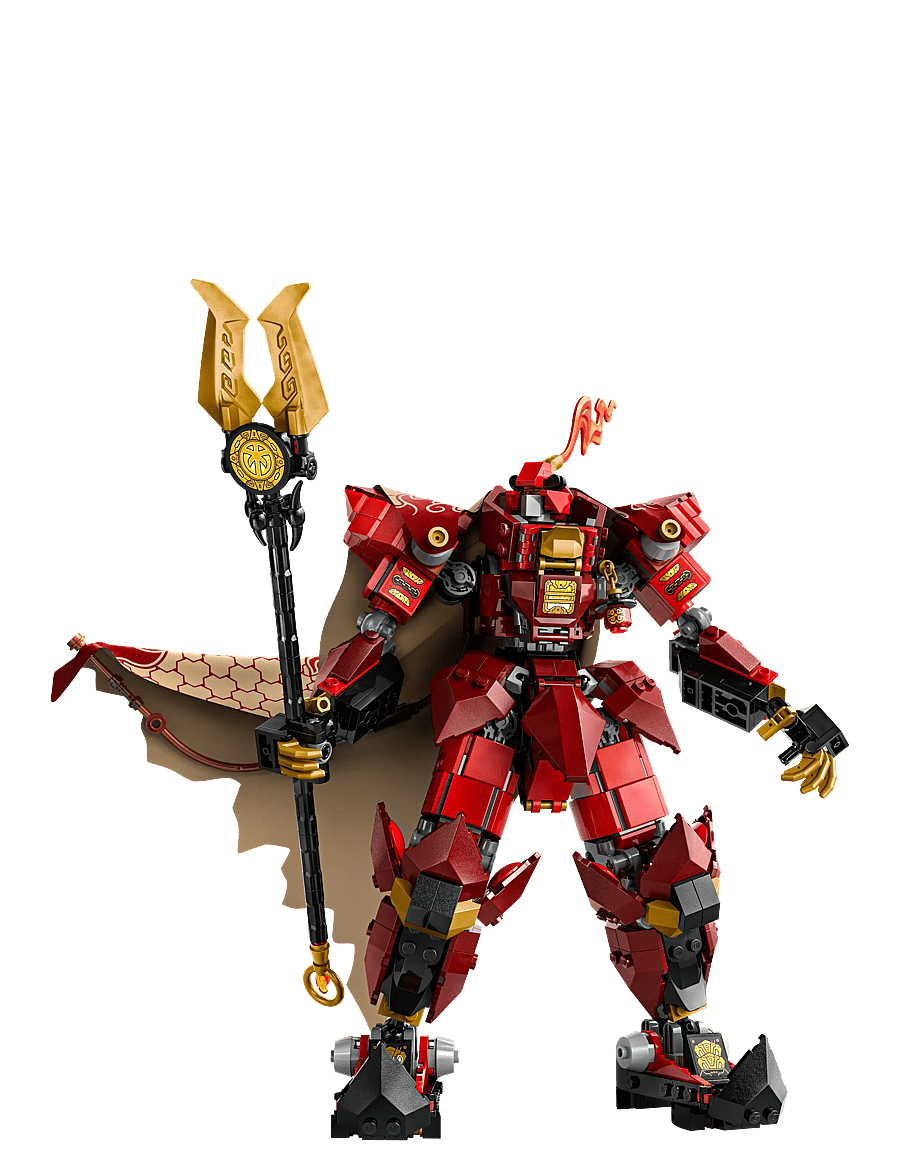 LEGO - The Fire Knight Mech Building Kit 71846 - geburtstagsgeschenke - multi - 2
