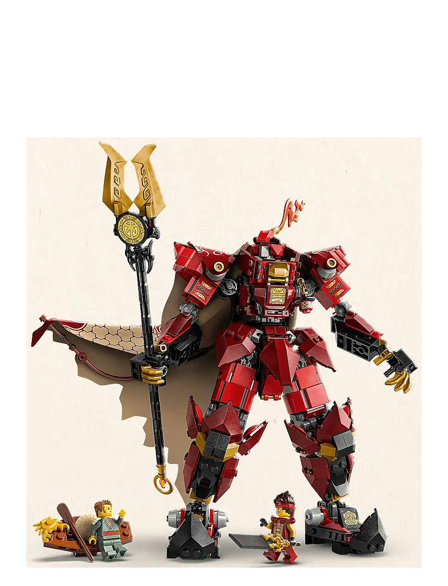 LEGO - The Fire Knight Mech Building Kit 71846 - geburtstagsgeschenke - multi - 3
