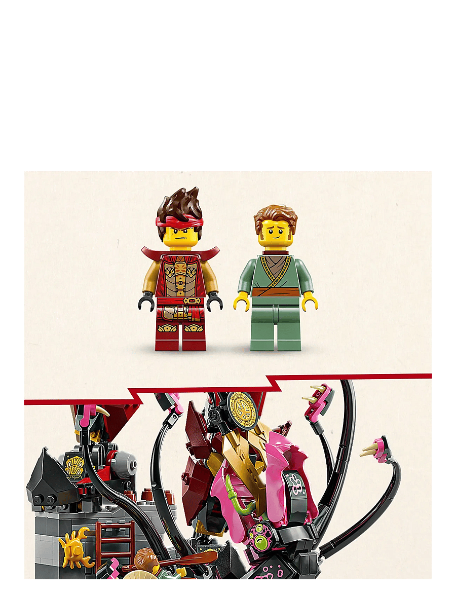 LEGO - The Fire Knight Mech Building Kit 71846 - geburtstagsgeschenke - multi - 4